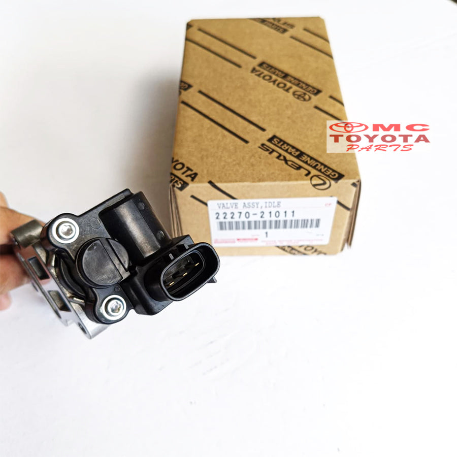 Valve Idle Speed Control Vios Lama 2002-2007 Corolla Altis Old 2001-2007 Original Toyota 22270-21011 Sensor idle Speed Control Kontrol Sensor ISC Throttle throtle Body