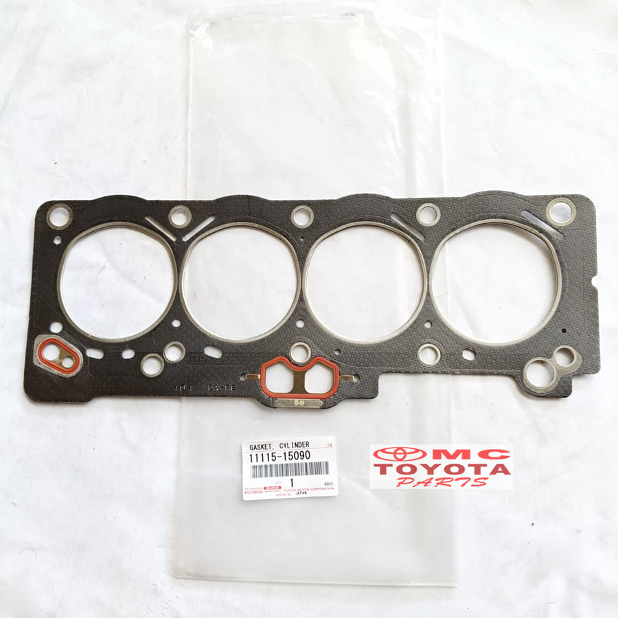 Gasket Packing Cylinder Head Soluna Vios Great Corolla All New AE100 AE110 Original Toyota 11115-15090 Packing Deksel Packing head Paking Gasket Cylinder Head Cilinder Silinder Head Ori