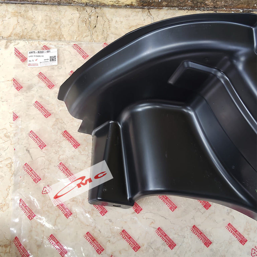 Liner Fender Front Depan Kanan Kiri Spakboard PickUp Daihatsu Grand Max LUXIO 1500 53875-BZ091-001  53876-BZ091-001