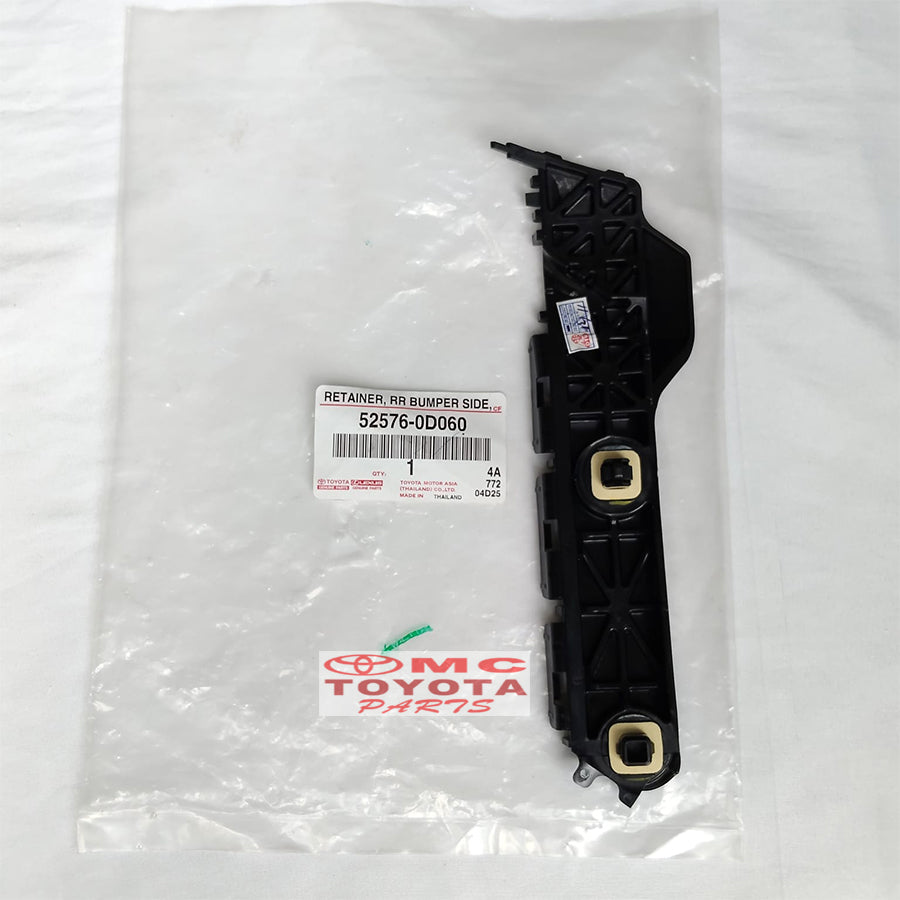 Support Bracket Breket Bumper Retainer Belakang Kanan Kiri Toyota Yaris Original 52575-0D060 52576-0D060