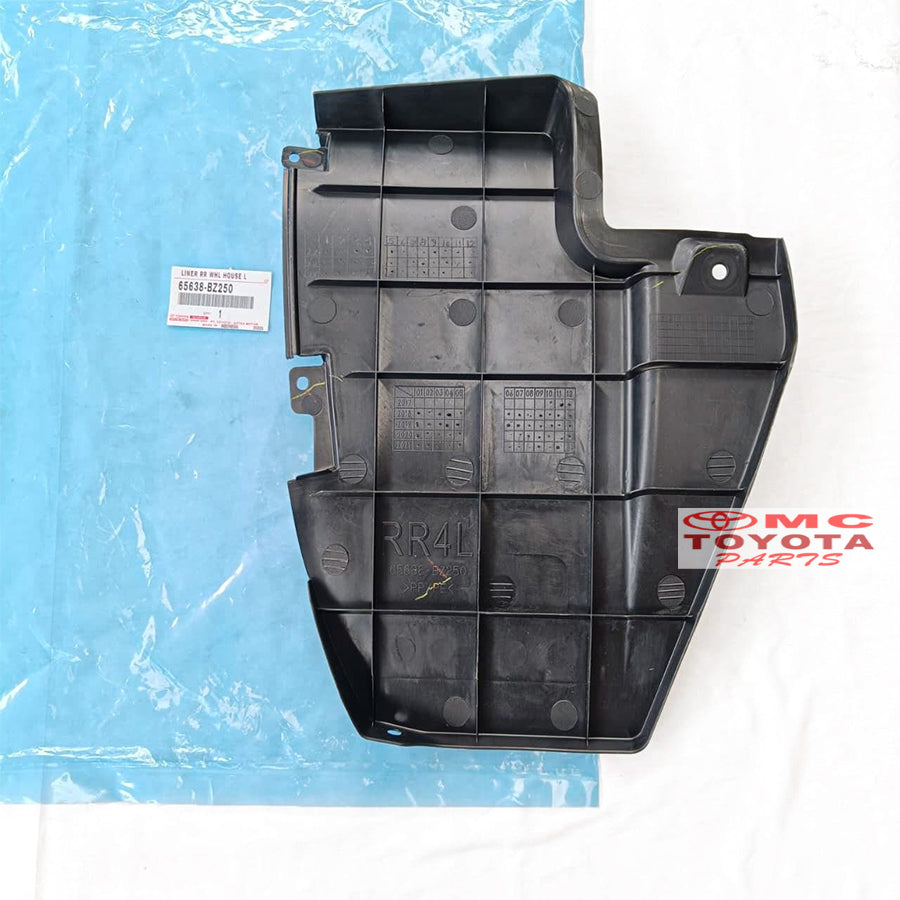 Liner Fender Spakbor Belakang Kiri All New Rush Terios 2018 Up Original 65638-BZ250 Linner Liner Vender Spackboard Liner Fender Belakang Ori