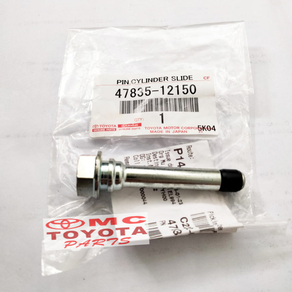 Baut Pen Pin Caliper Kaliper Belakang Yaris Vios 47875-12150 Original Toyota