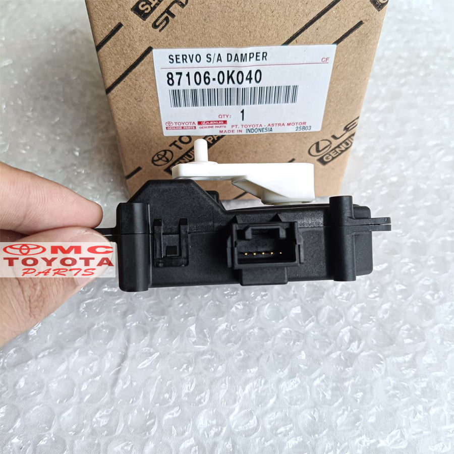 Motor Servo AC Dinamo Corolla Altis Kijang Innova Fortuner Hilux Original Toyota 87106-0K040 Servomotor Servo Motor Ac Damper For Airmix