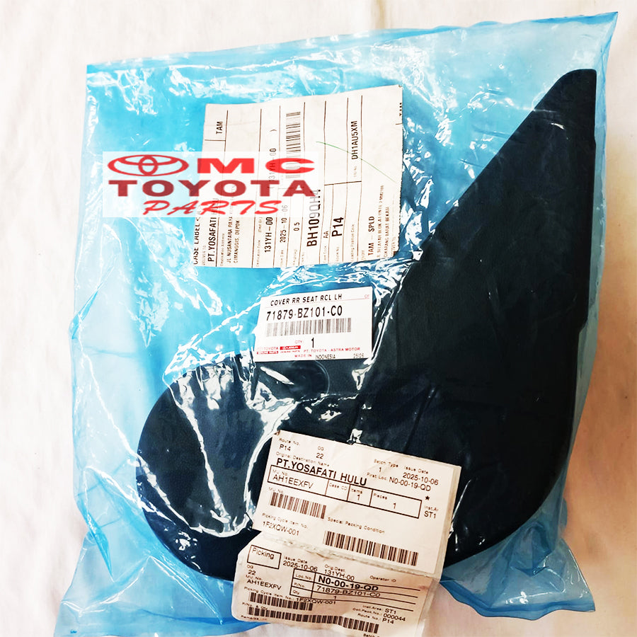 Cover Tutup Samping Jok Tengah Kiri Bagian Dalam All New Avanza Xenia Veloz 2022 Original 71879-BZ101-C0