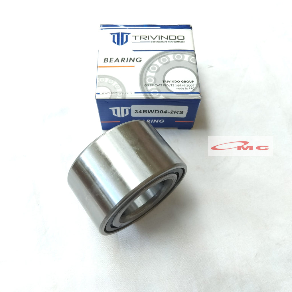 Bearing Bering Laher Laker Roda Depan Chevrolet Spark 1.2 1.200 1200CC Aveo Lova Kalos Saga FLX 34BWD04-2RS Original Trivindo