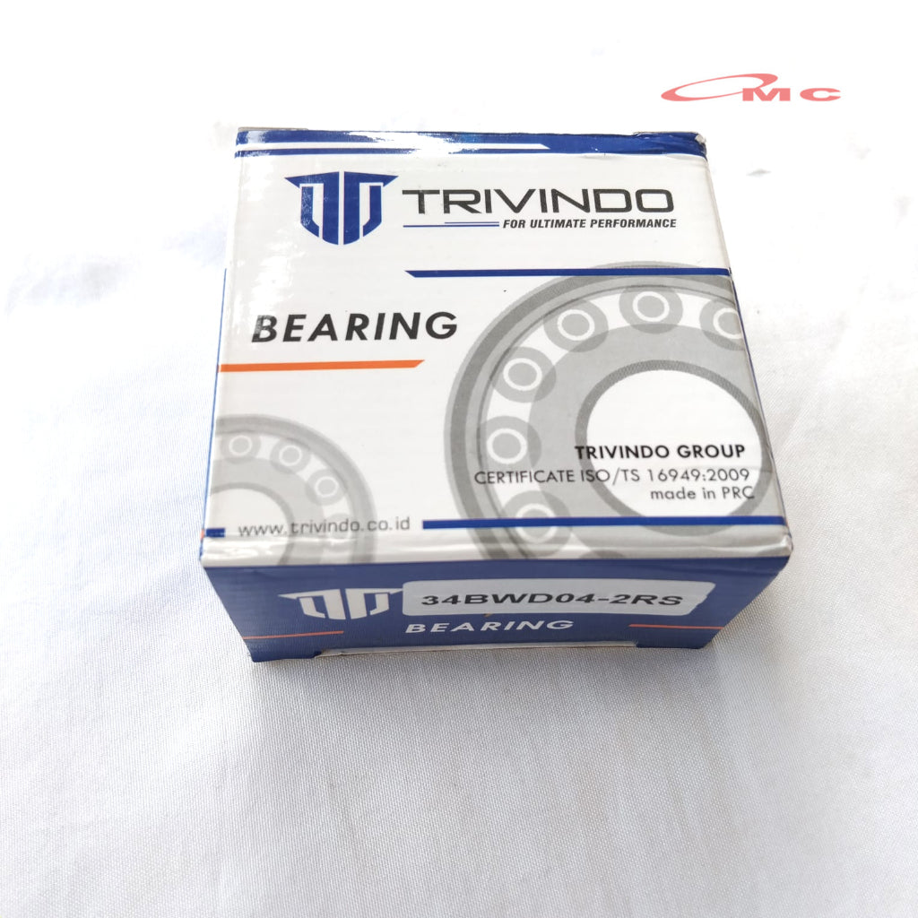 Bearing Bering Laher Laker Roda Depan Chevrolet Spark 1.2 1.200 1200CC Aveo Lova Kalos Saga FLX 34BWD04-2RS Original Trivindo