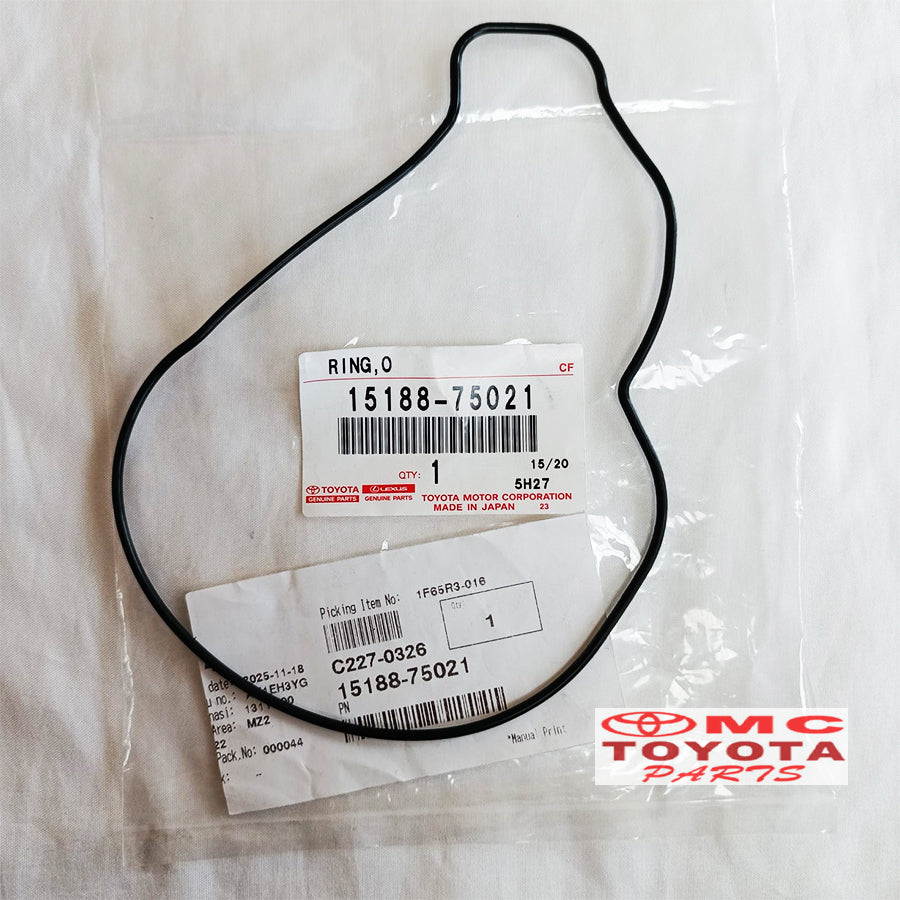 Oring Pompa Oli Kijang Krista Efi 2.0 2000cc 1RZ Original Toyota 15188-75021 Oil Pump O ring
