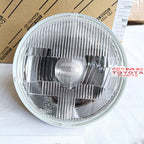 Headlamp Set Lampu Depan Hardtop 2F HJ40 FJ40 BJ40 Suzuki Katana Jimny 7" 7 inch Original 81110-60P70 Head Lamp Toyota Land Cruiser Headlight Sealed Beam Sealbeam Halogen Koito 7inch