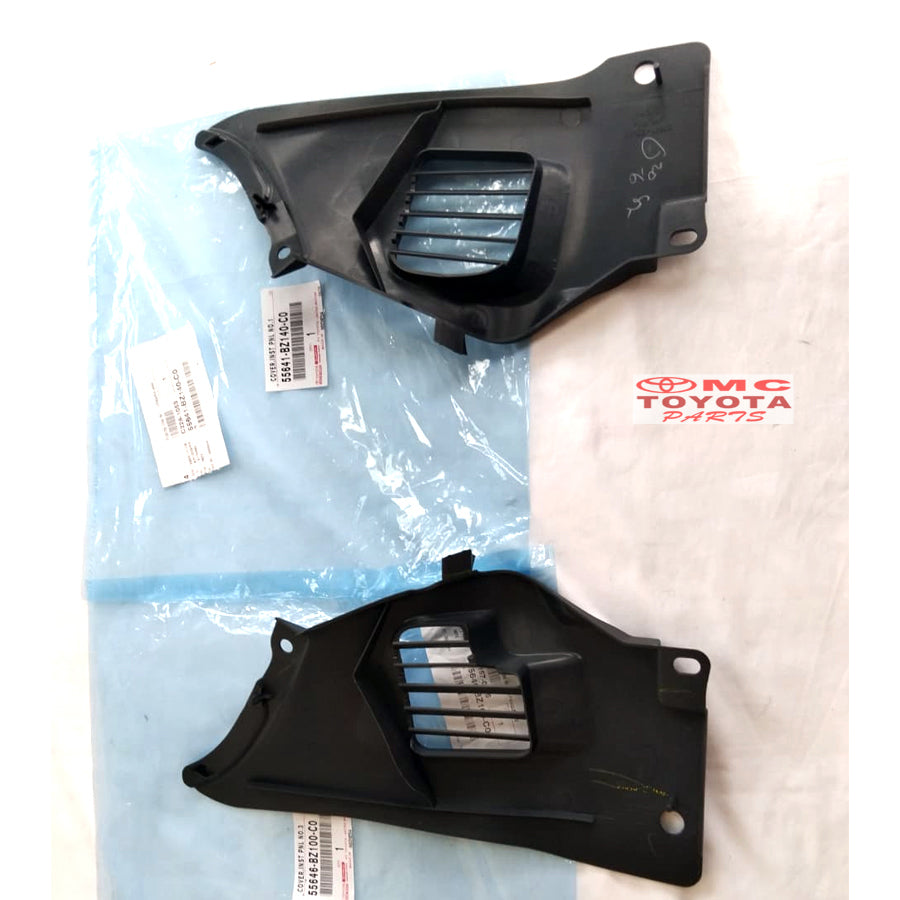 Tutup Cover Panel Bawah Dashboard Samping Konsol Box Kanan Kiri All New Avanza Xenia Original 55641-BZ140-C0 55646-BZ100-C0