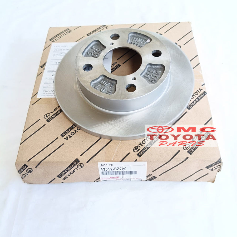 Disc Disk Brake Piringan Cakram Rem Depan Manual Ori Agya Ayla 1000cc 43512-BZ220