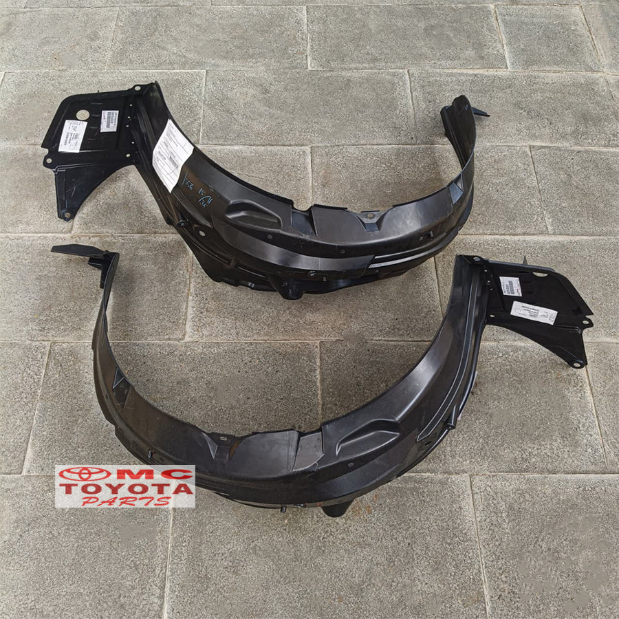 Liner Fender Spakbor Depan Kanan Kiri Etios Valco Liva Original Toyota 53875-0D200 / 53876-0D200 Karpet Lumpur Karpet Roda Linner Liner Spackboard Spakbor Liner Fender Depan Ori