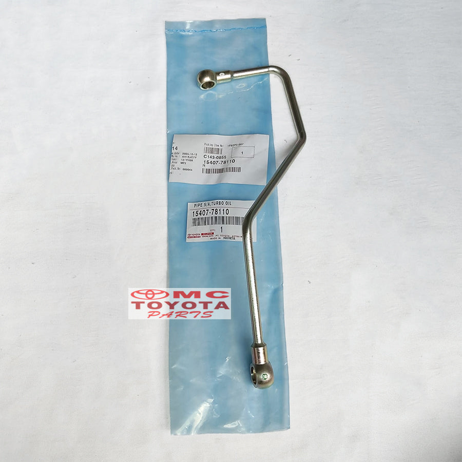 Pipa Oli Oil Turbo Inlet Toyota Dyna 110 130 12 Volt Hino Dutro 110 130 12 Volt Original 15407-78110