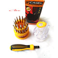 Obeng HP Jam Set Camel obeng Set 31 in 1 Multi Fungsi OBENG-SET-CML