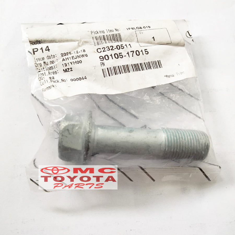 Baut Bolt Flang Flange Knuckle Bolt  90105-17015 Original Toyota