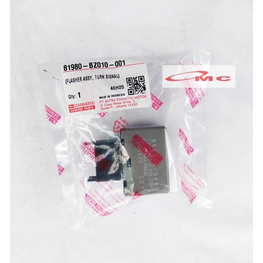 Flasher Turn Signal Sein Avanza Veloz Xenia Rush Terios F700 GranMax Luxio  Daihatsu 81980-BZ010-001 Original