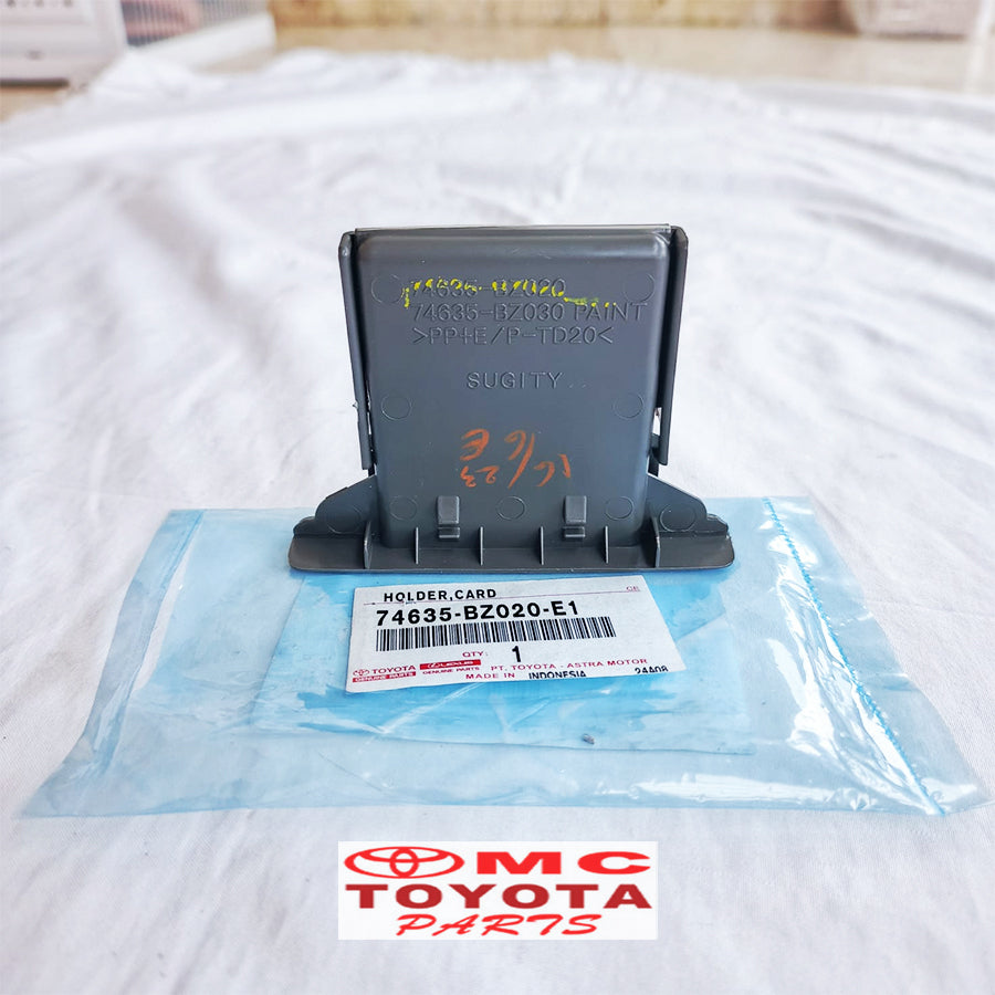 Tempat Kartu Dashbord Card Holder Tempat Kartu e-Toll Avanza Xenia 2007-2011 Original 74635-BZ020-E1 Dashboard