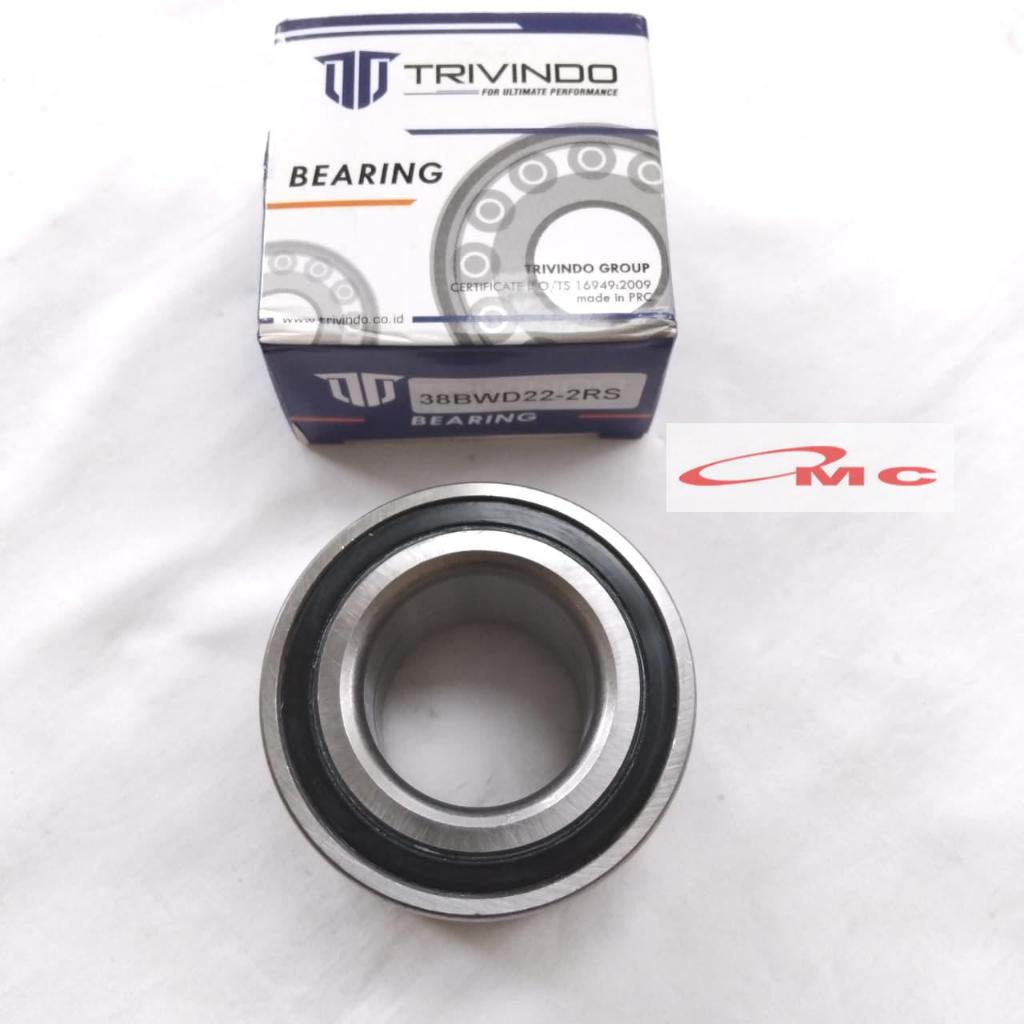 Bearing Laher Roda Depan Vios Old Gen 1 38BWD22-2RS Trivindo Original