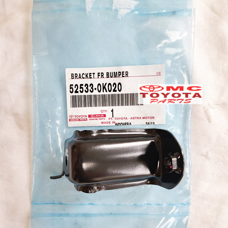 Breket Braket Bracket Front Bumper Retainer Depan Toyota Kijang Innova 2004-2011 Original 52533-0K020