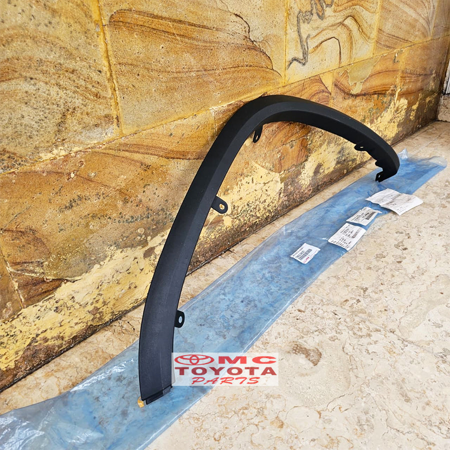 Moulding Spoiler Soplyer Fender Depan Kanan Kiri Fortuner Vrz original 75601-0K051 75602-0K051