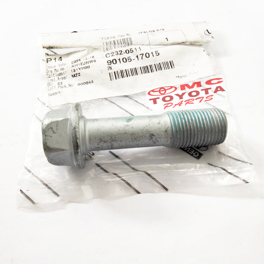 Baut Bolt Flang Flange Knuckle Bolt  90105-17015 Original Toyota