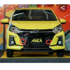 Tutup Cover Derek Towing Bemper Depan Kiri Daihatsu Ayla 2020 up Original 52716-BZ100-001 Tutup Bumper Towing Cover Tutup Baut Bemper Depan Kiri Ayla 1.2 1200cc