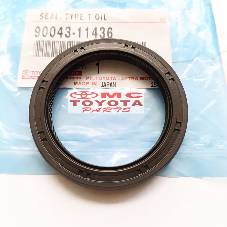 Oil Seal Converter CVT Avanza Xenia Veloz 2022 up Raize Rocky Original Toyota 90043-11436 Seal Type T Oil Seal Conventer Sil Input Shaft As Kopling