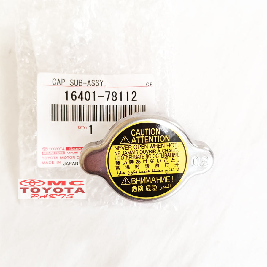 Tutup Radiator Toyota Dyna 110 125 130 140 Hino Dutro 110 125 130 140 Original 16401-78112 Tutup Cap Radiator Kap Radiator 0.9