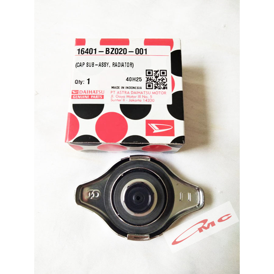 Tutup Cap Radiator 1.1 ORI Original Daihatsu Avanza Xenia Rush Terios Sirion Grand Max Luxio 16401-BZ020-001