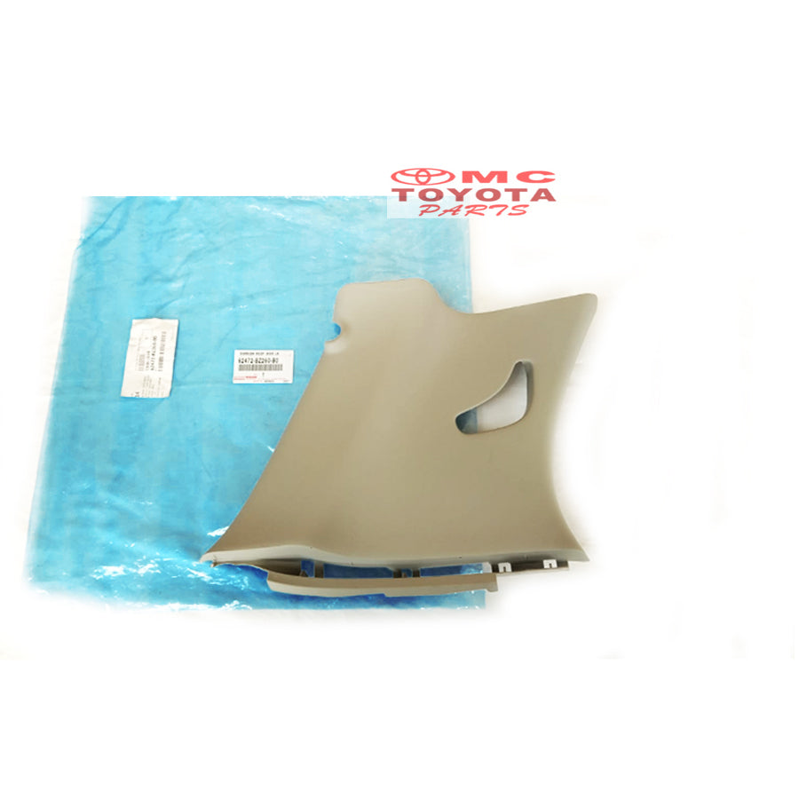 Doortrim Door Trim Quarter Up Bagian Atas Belakang Kanan Kiri Agya Ayla  62471-BZ260-B0 62472-BZ260-B0  Original