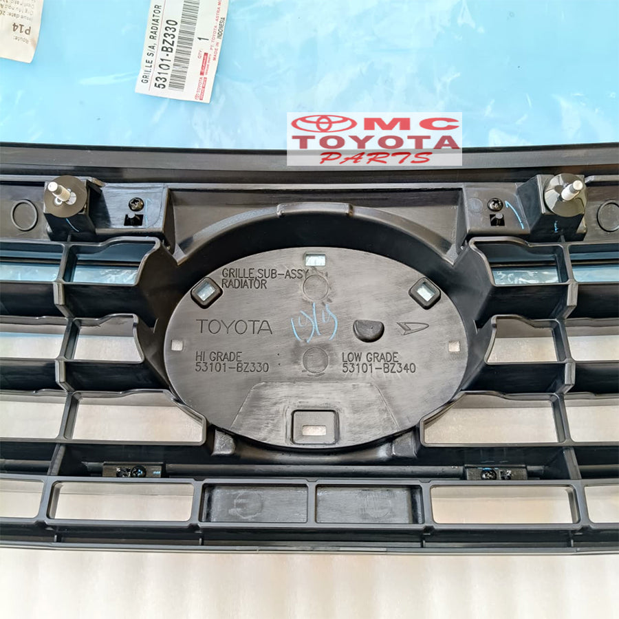 Grill Grille Radiator Depan Toyota Rush Daihatsu Terios 2015 2016 2017 Original 53101-BZ330 Gril Grile Grill Radiator Ori