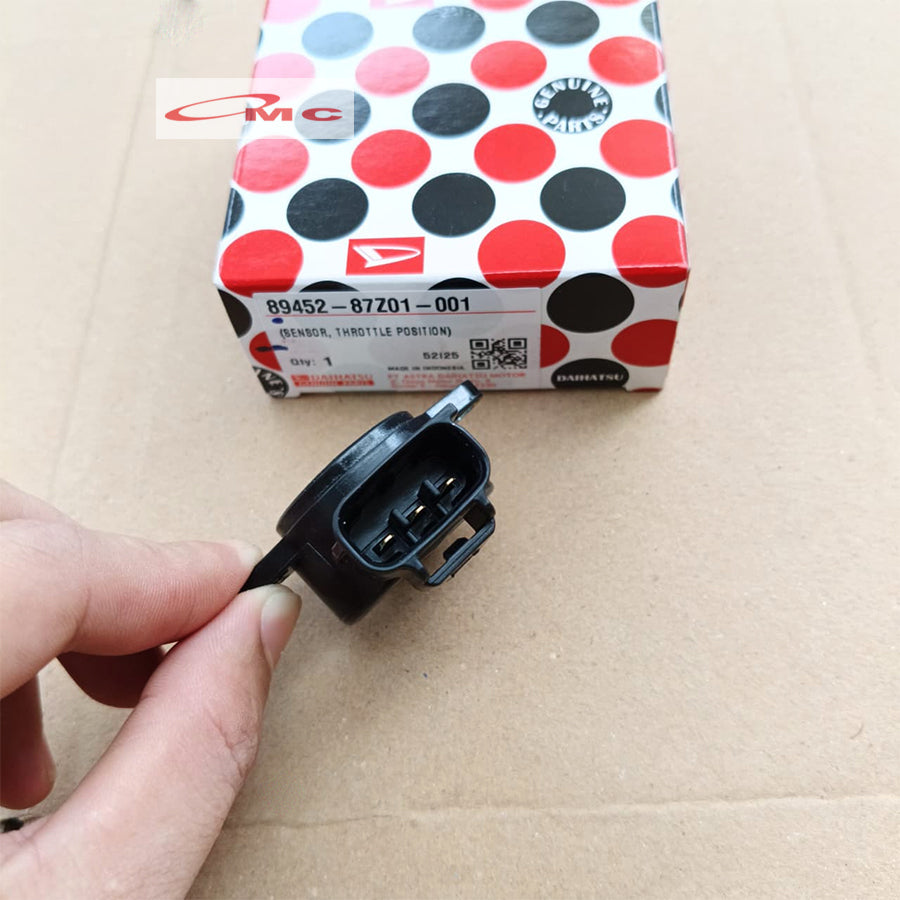 Sensor Gas Throttle Position Sensor TPS Avanza Xenia Rush Terios Gran Max Luxio Agya Ayla Original 89452-87Z01-001 Sensor Throttle Position Throtle Trotle Trotel Trotol Throtole Body Granmax Grandmax