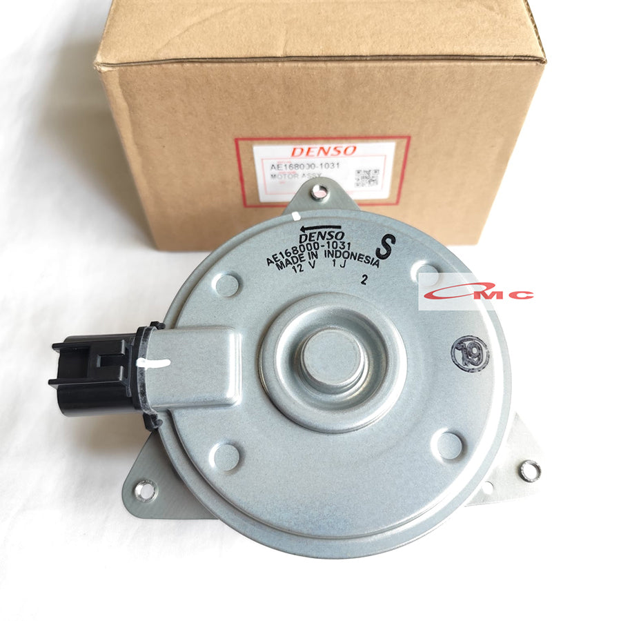 Motor Fan Kipas Radiator Agya Ayla 1.0CC 1.2CC Original AE168000-1031 Motor Fan Radiator AC Motor Dinamo Extra Fan Radiator Motor Fan Ac Dinamo Kipas Radiator 168000-1031