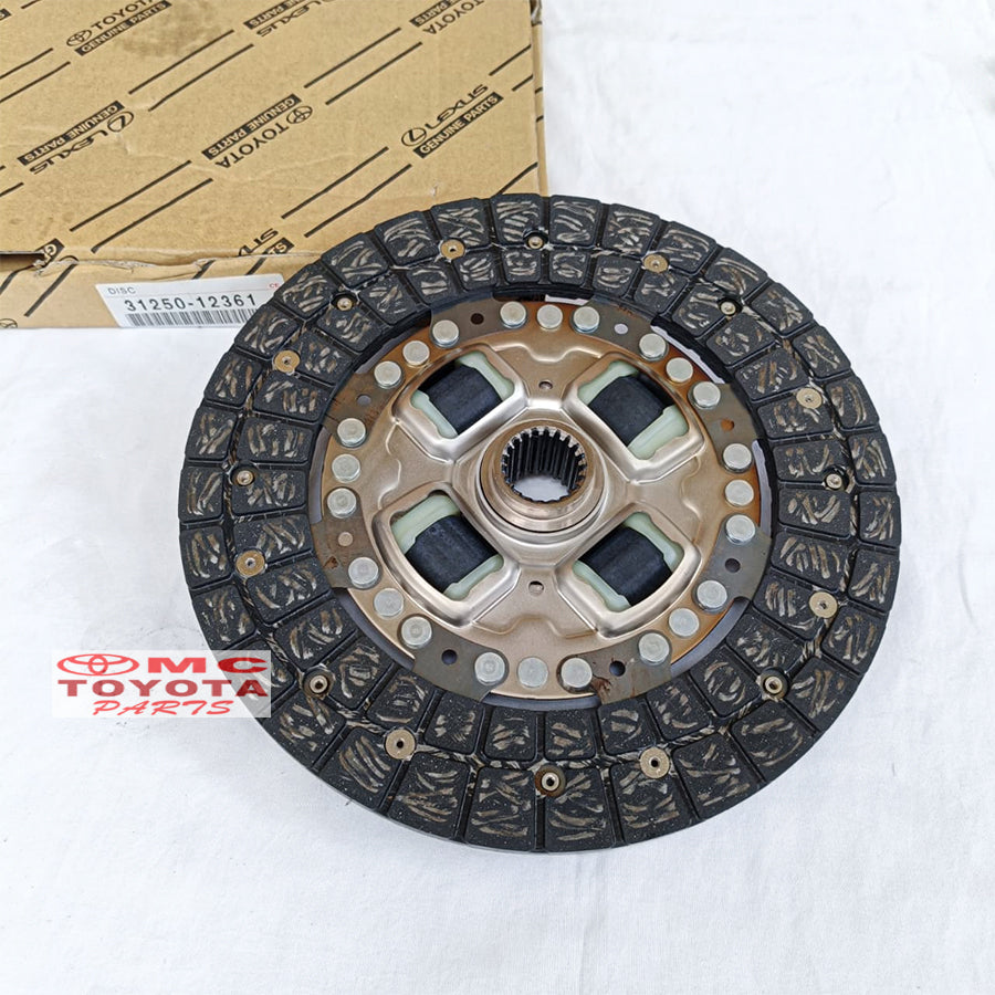 Plat Kampas Kopling Clutch Disc Corolla Altis Soluna Vios Old Lama Gen 1 Original Toyota 31250-12361 Plat Kopling Clucth Disk