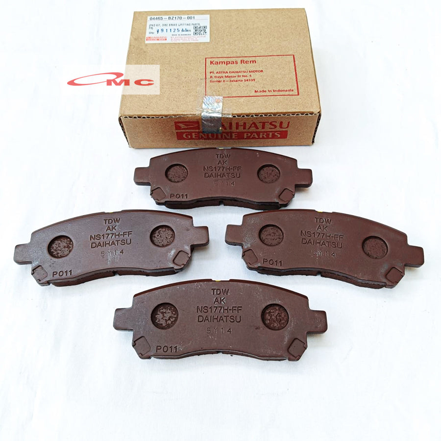 Brake Pad Kampas Rem Depan Xenia Avanza Veloz Terios Rush Taruna APV Original 04465-BZ170-001