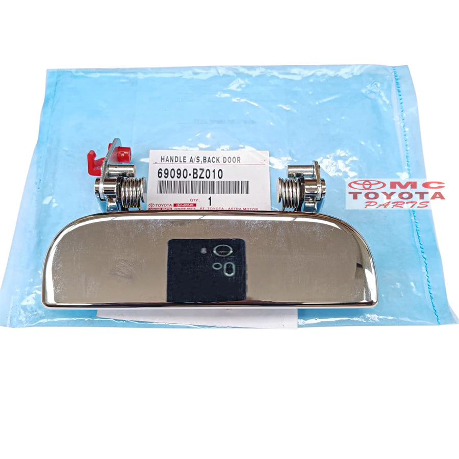 Handle Pintu Bagasi Belakang Rush Terios 2006-2017 Chrome Original 69090-BZ010 Handel Hendel Handle Bagasi Pintu Belakang Tarikan Gagang Pintu Bagasi Belakang