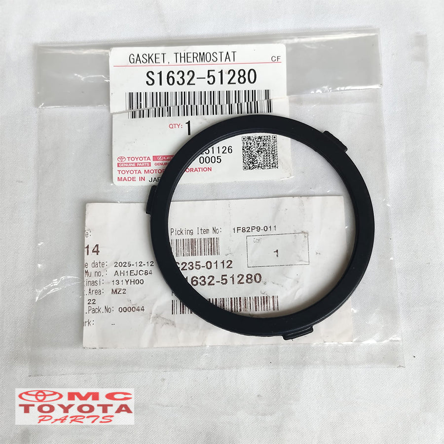 Packing Thermostat / Gasket Thermostat / Seal Thermostat Toyota Dyna Saurus 110 115 125 130 Hino Dutro 110 125 130 Original S1632-51280 Paking Termostat