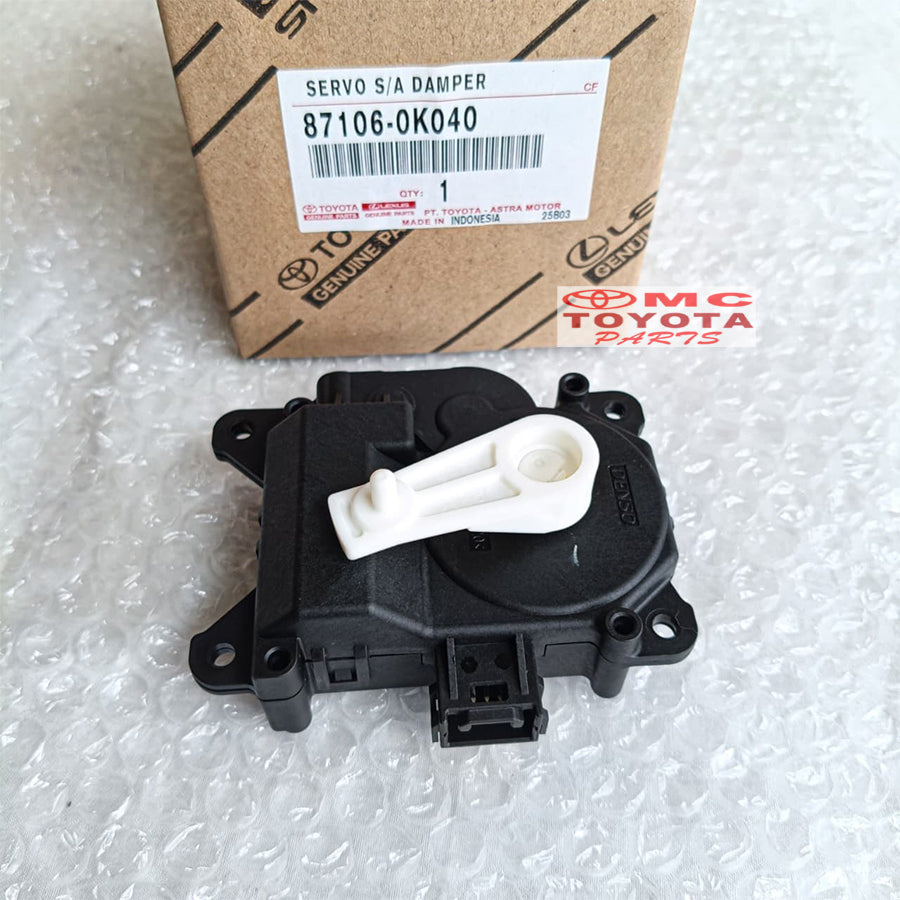 Motor Servo AC Dinamo Corolla Altis Kijang Innova Fortuner Hilux Original Toyota 87106-0K040 Servomotor Servo Motor Ac Damper For Airmix
