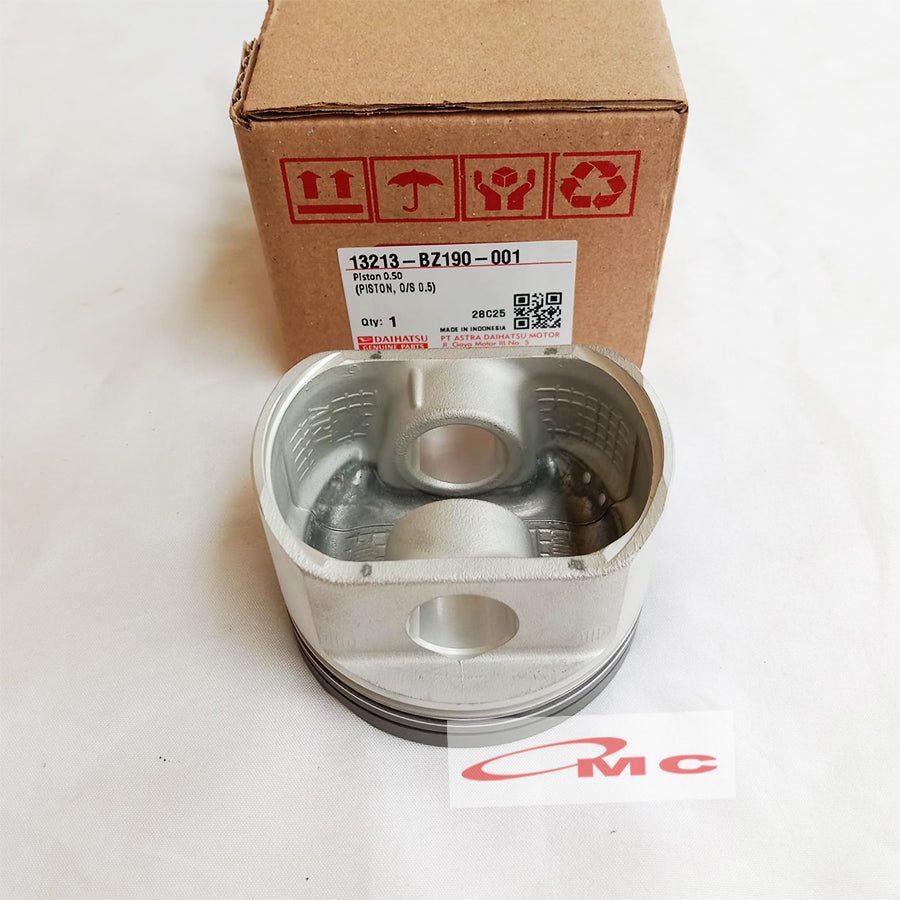 Piston Seher 0.50  D1 Avanza 1.5 Rush Terios Luxio GranMax 1.5 ORI Daihatsu Genuine Parts (Tanpa Pen) 13213-BZ190-001