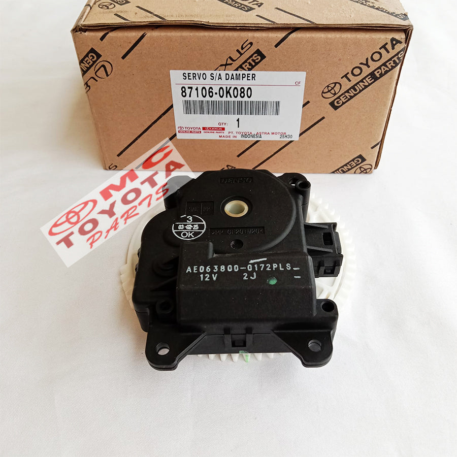 Motor Servo Ac Toyota Fortuner Kijang Innova Original 87106-0K080