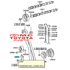 Tensioner Rantai Plunger Kijang Innova Fortuner Hilux Dyna Hiace Land Cruiser Prado 13540-67020