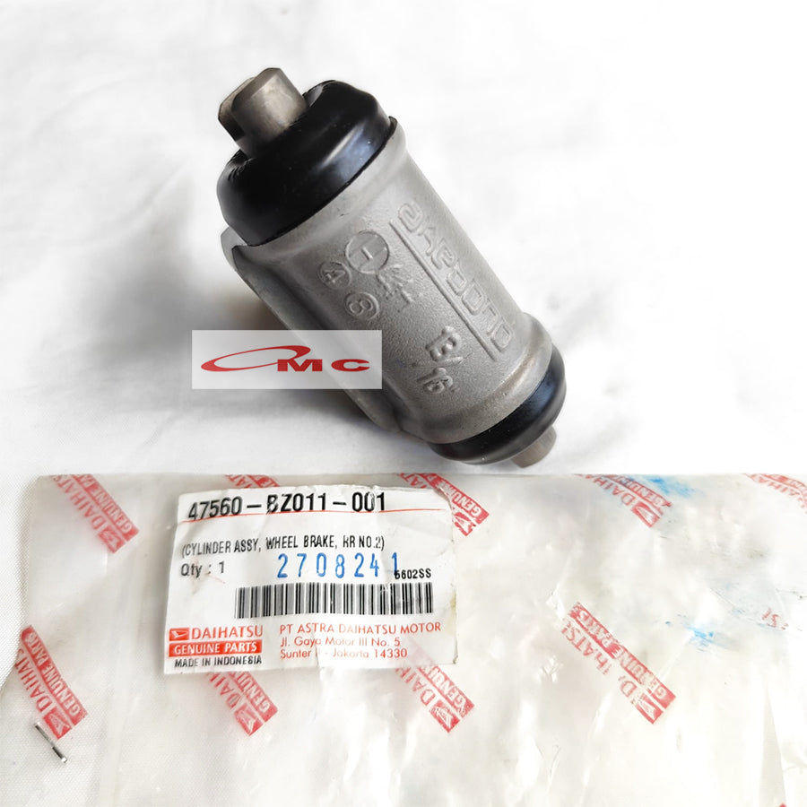 Wheel Cylinder Master Rem Roda Belakang Kanan Kiri Avanza Xenia 2004-2021 47550-BZ011-001 47560-BZ011-001Original Daihatsu