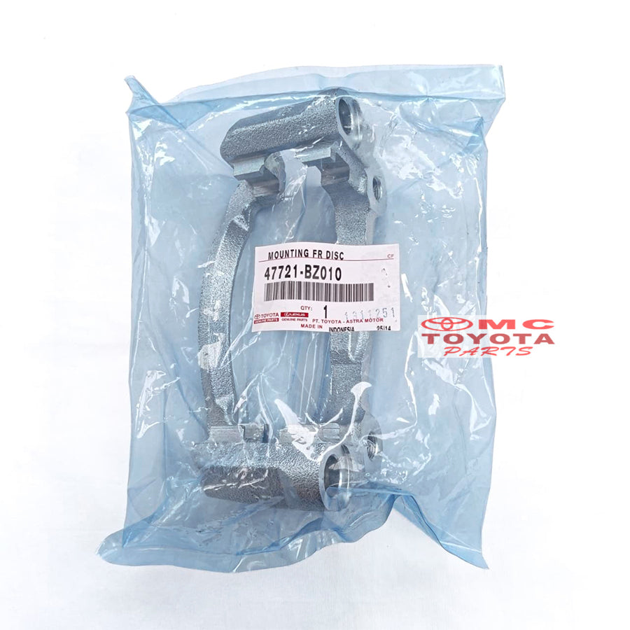 Support Suport Caliper Kaliper Mounting Dudukan Kampas Rem Depan Avanza Xenia Original Toyota 47721-BZ010 Bracket Braket Breket Kaliper Rem Roda Depan