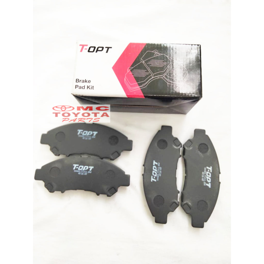 Kampas Rem Depan Toyota All New Rush Terios F 800 2018 Asli ORI Orisinil T-OPT 04465-TT211-8M Genuine Parts