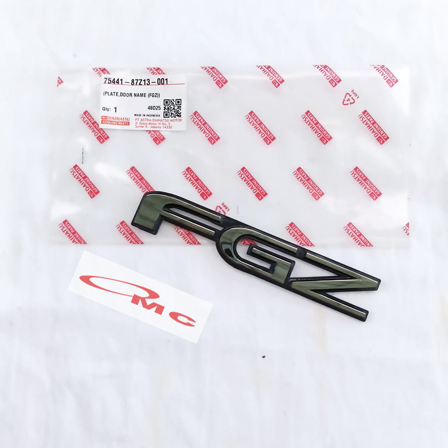 Emblem Tulisan FGZ Taruna C Series Daihatsu 75441-87Z13-001