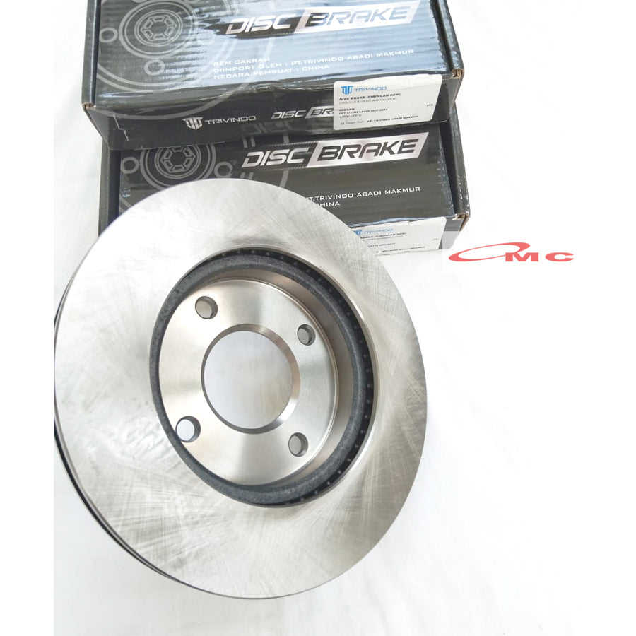 Disc Disk Brake Piringan Rem Depan Nissan Livina Latio 40206-EE51A Original Trivindo
