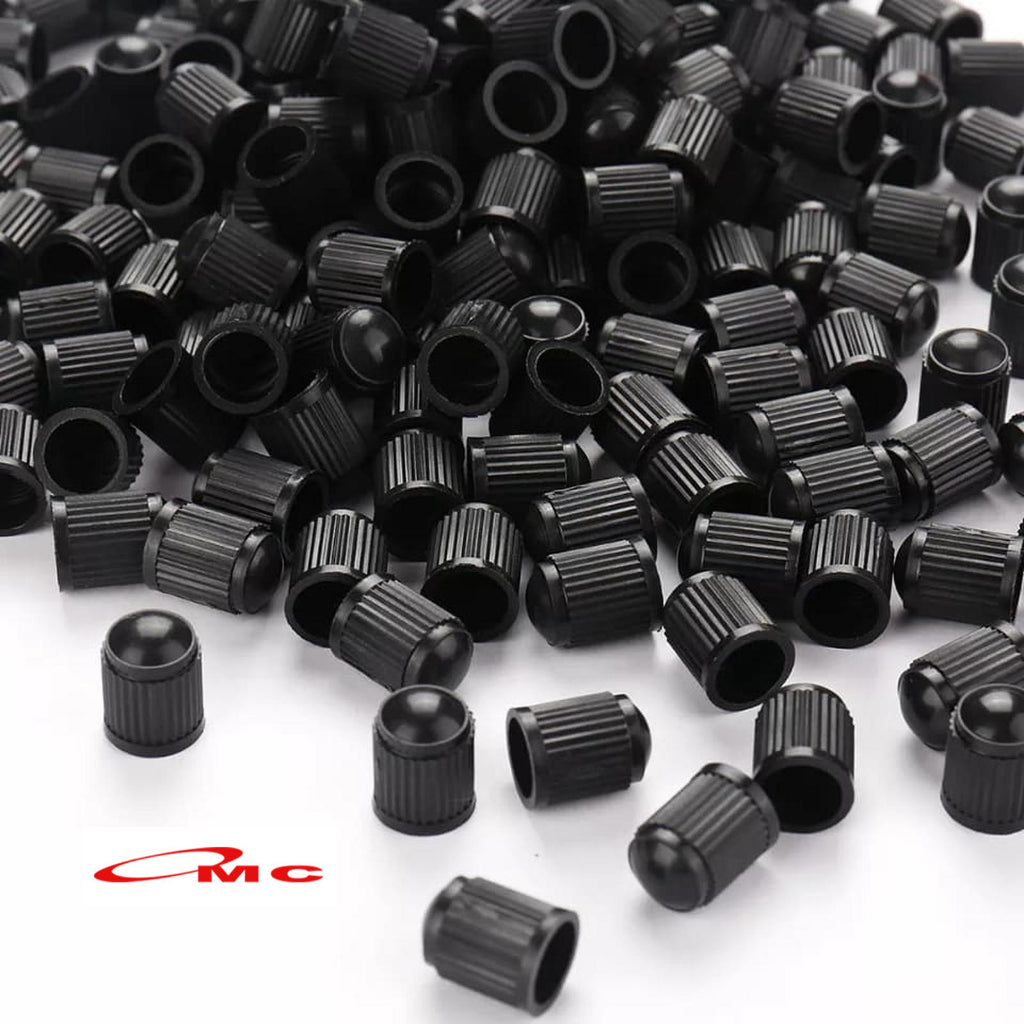 Tutup Pentil Ban Mobil Sepeda Motor Universal Nitrogen Bahan Plastik Hitam Tire Valve Cap Kap Penutup Pentil Ban