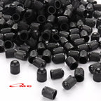 Tutup Pentil Ban Mobil Sepeda Motor Universal Nitrogen Bahan Plastik Hitam Tire Valve Cap Kap Penutup Pentil Ban