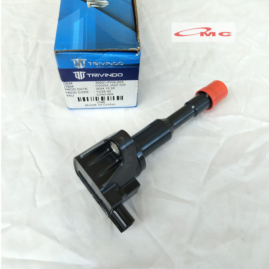 Coil Koil Ignition Busi Honda Jazz GD3 City GD8 IDSI VTEC 30521-PWA-003 30520-PWC-003-TRV 30520-PWA-003-TRV Original Trivindo