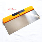 Kapi Kape Skrap Gypsum Gipsum 10 inch 25cm Stainless Gagang Karet Fiber Alat Dempul Plamir Kompon Tembok Dinding Semen Scraper - 12.5*25cm KAPE-BS-10
