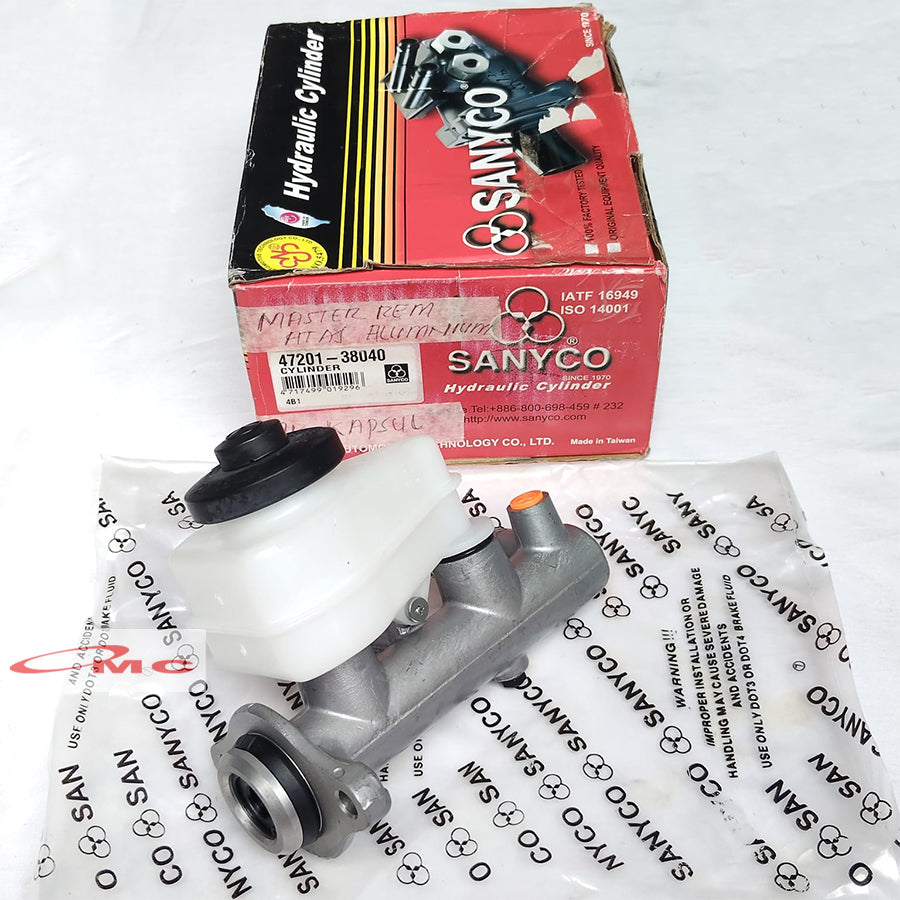 Brake Master Assy Kijang Kapsul 7K KF60 KF70 KF80 LF60 LF70 LF80 L2 Master Rem Atas Original SANYCO 47201-38040-SNC
